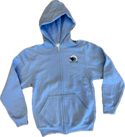 Blue Jacket w/Zipper